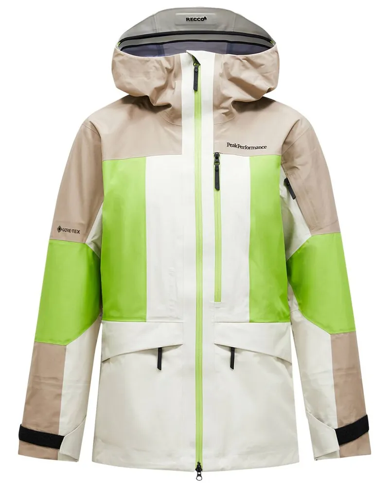 Peak Performance Herren Skijacke GRAVITY GORE-TEX 3L Beige
