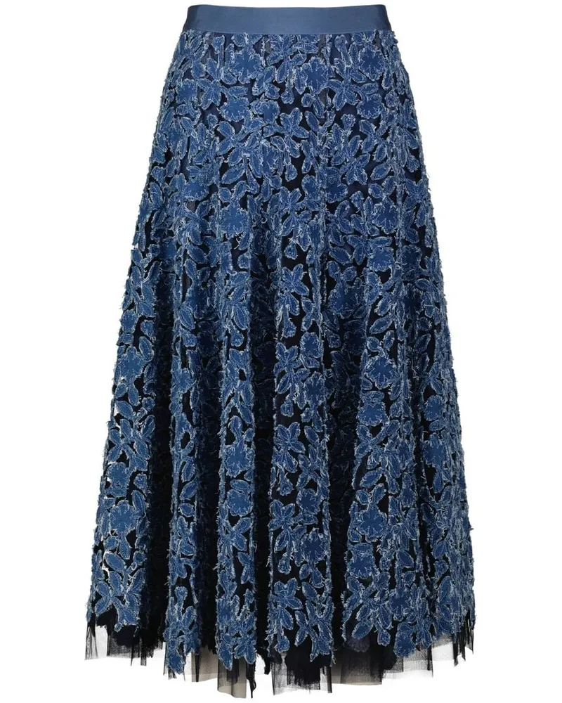 Maison Common Damen Rock Bleu