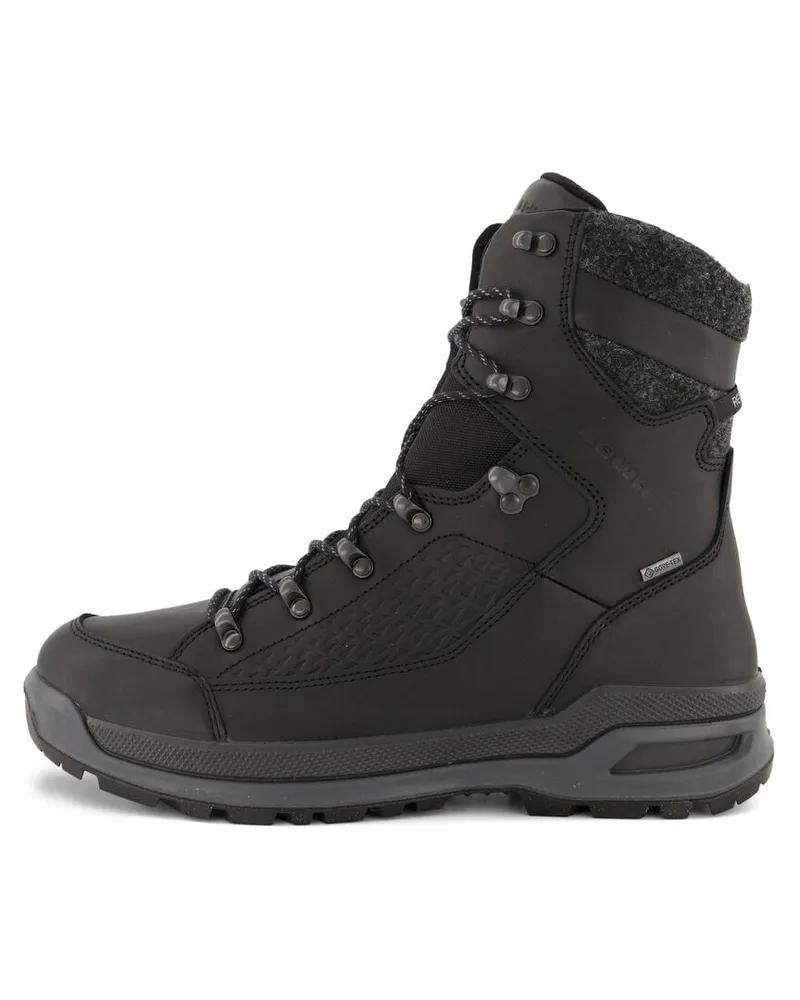 Lowa Herren Winterboots mit Leder RENEGADE EVO ICE GTX Schwarz
