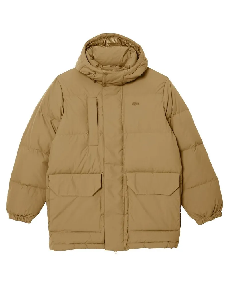 Lacoste Herren Daunenjacke Camel