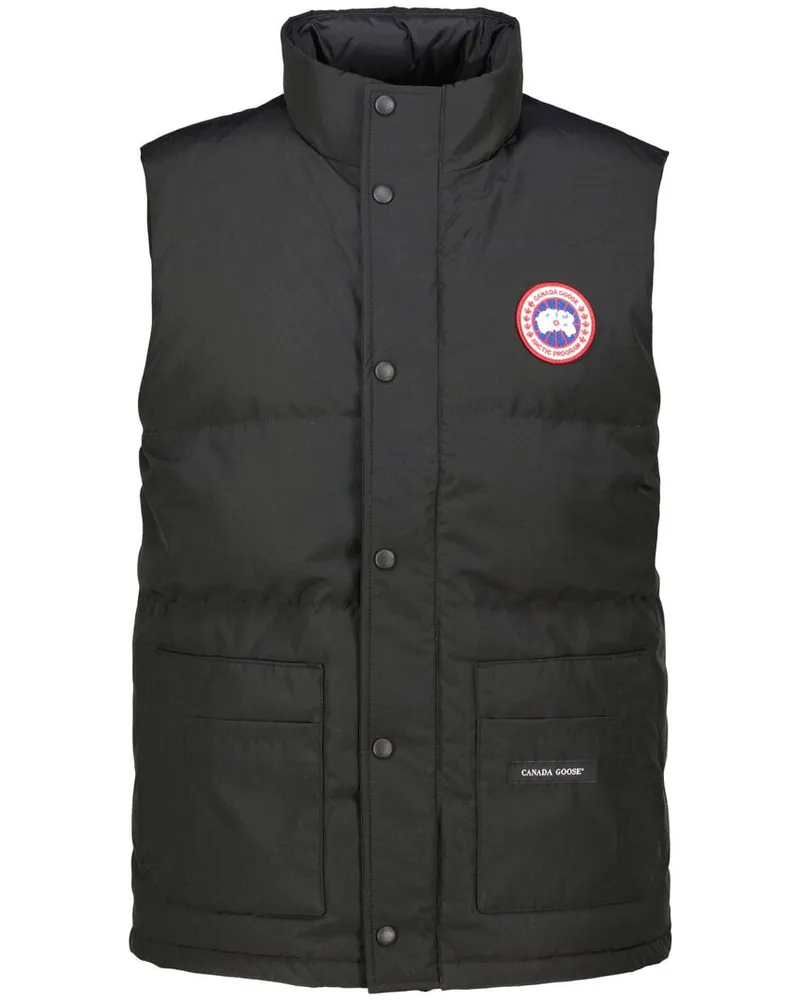 Canada Goose Herren Daunenweste FREESTYLE CREW VEST Schwarz