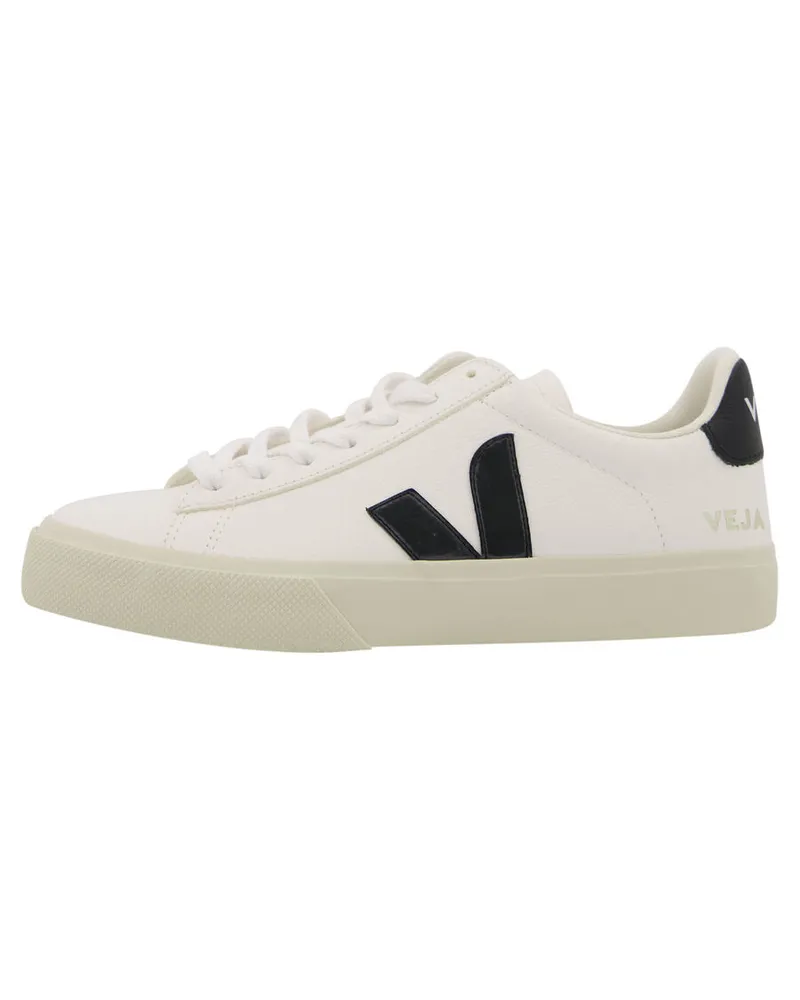 VEJA Damen Sneaker CAMPO CHROMFREE LEATHER Weiss