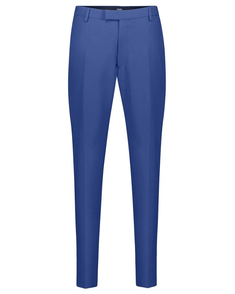 JOOP! Herren Anzugshose Slim Fit mit Wolle Blau