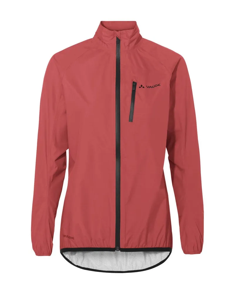 Vaude Damen Radjacke "Drop Jacket III Ziegelrot