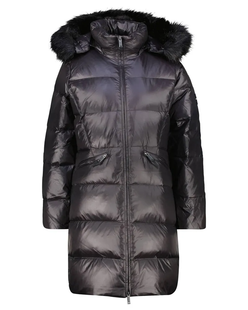 Calvin Klein Damen Daunenmantel Regular Fit Schwarz