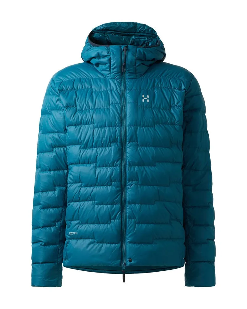 Haglöfs Herren Daunenjacke ROC FLASH DOWN HOOD Petrol