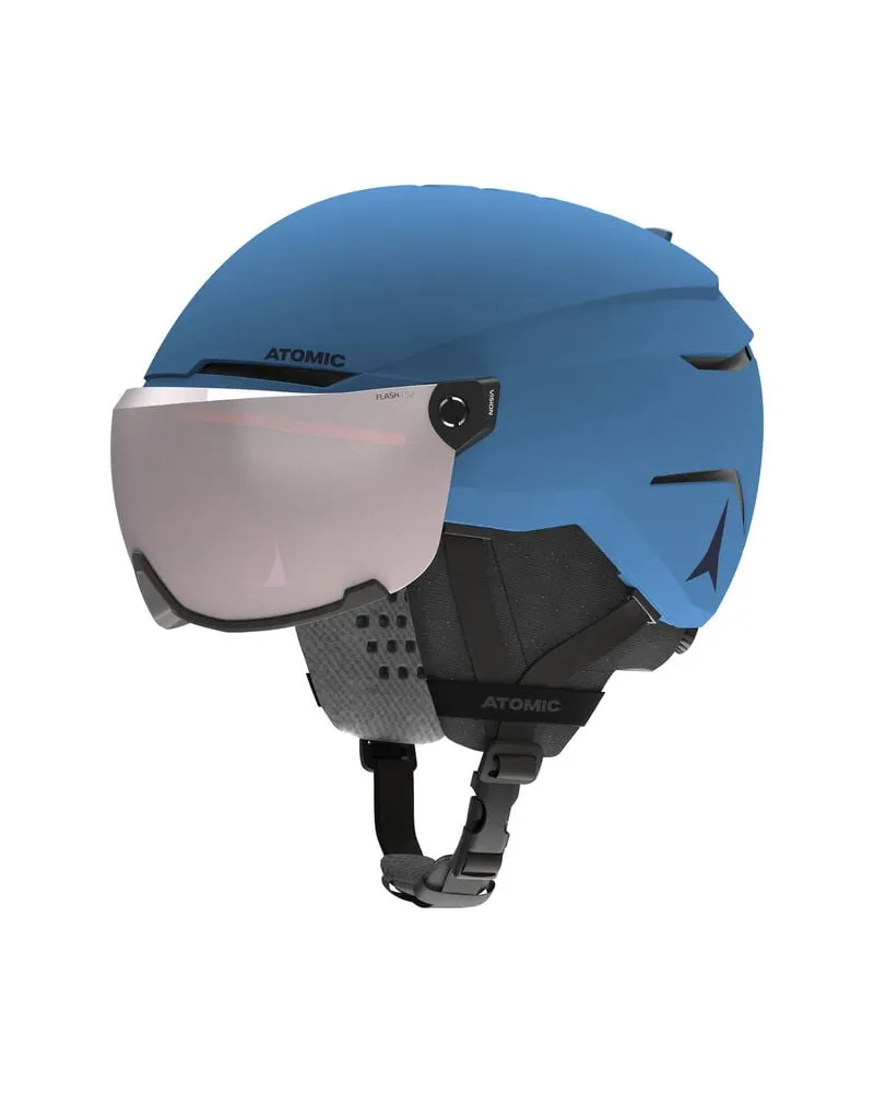 Atomic Kinder Skihelm SAVOR VISOR JR Gelb