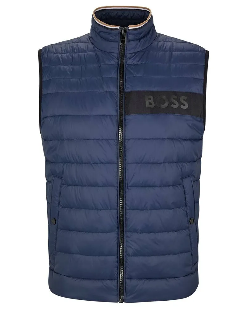 HUGO BOSS Herren Steppweste DAROLAN Nachtblau