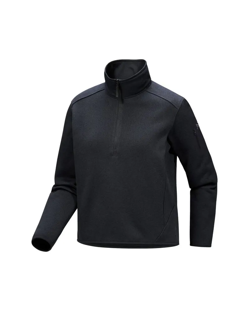 Arc'teryx Damen Fleecepullover COVERT ZIP NECK W Grau