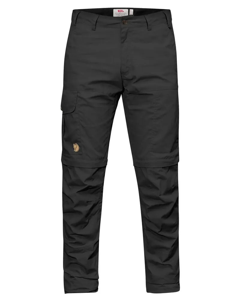 Fjäll Räven Herren Outdoor-Hose KARL PRO ZIP-OFF TROUSERS Dunkelgrau
