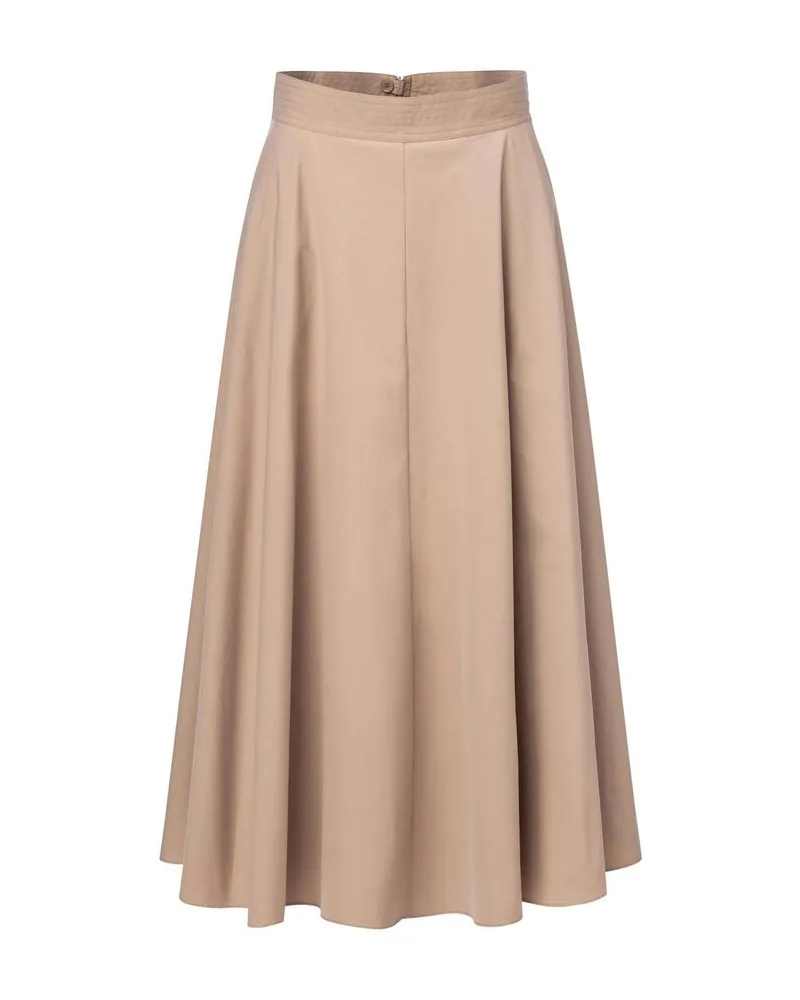 windsor. Damen Rock aus Baumwollmischung Trüffel