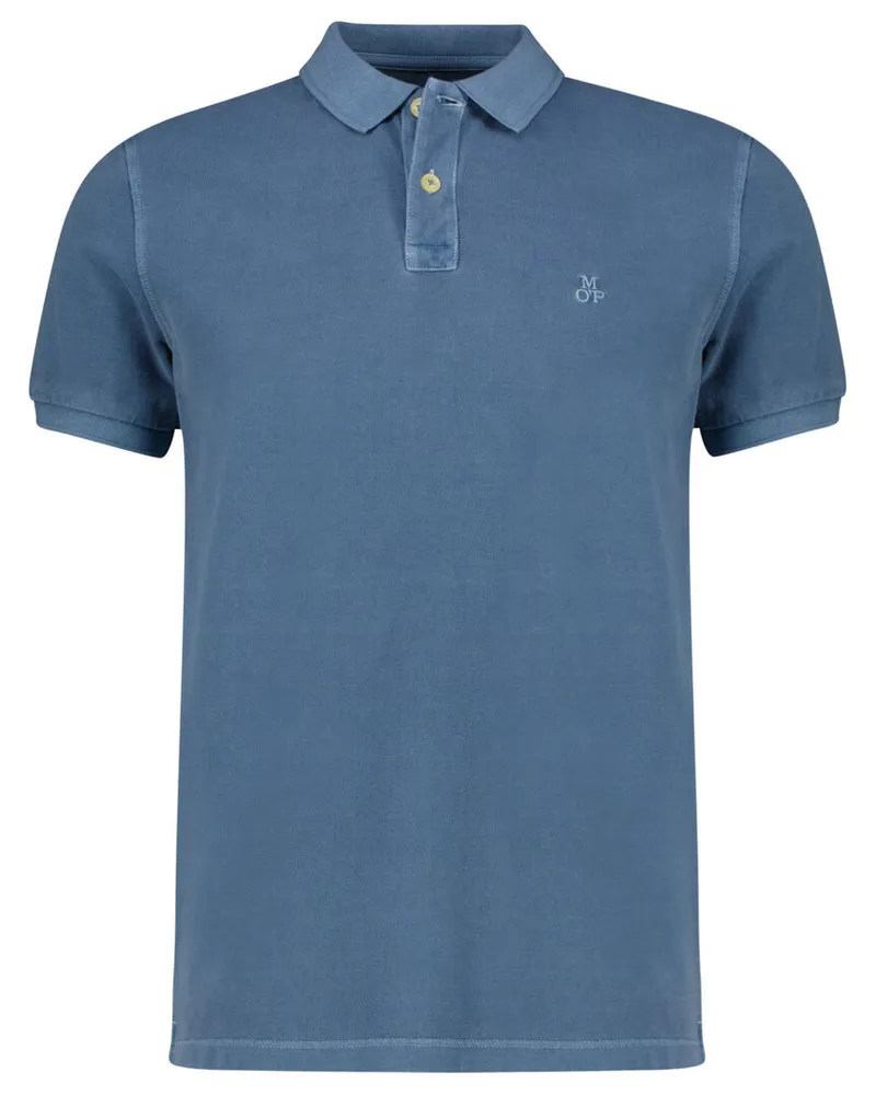 Marc O'Polo Herren Poloshirt Kurzarm Bleu