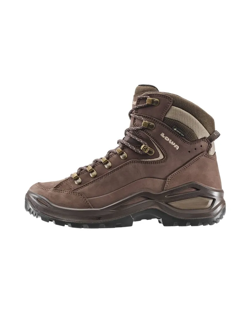 Lowa Damen Wanderschuhe RENEGADE EVO GORETEX MID Coffee