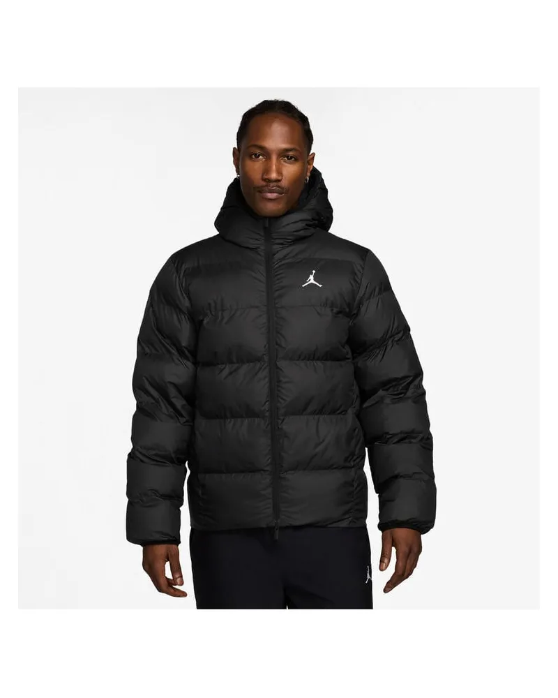 Jordan Herren Steppjacke mit Kapuze JORDAN BROOKLYN PUFFER Schwarz