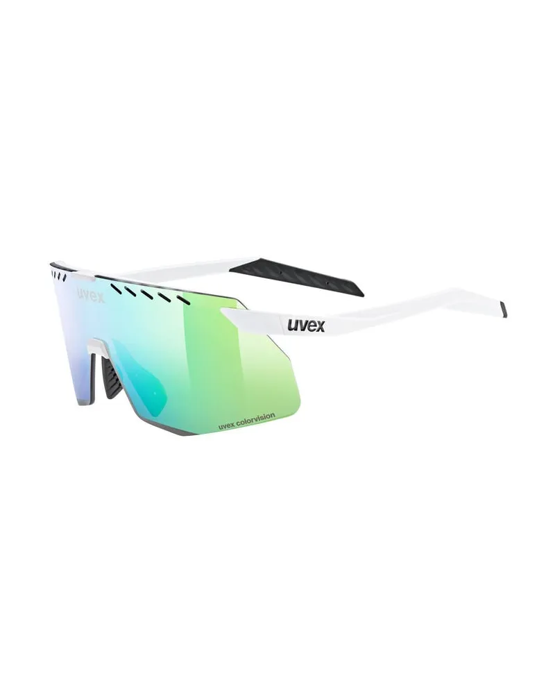Uvex Fahrradbrille PACE STAGE S CV Weiß