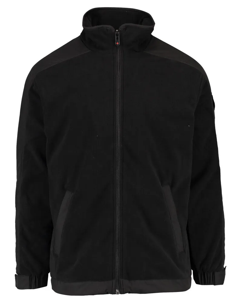Wellensteyn Herren Fleecejacke JET-JACKET Schwarz