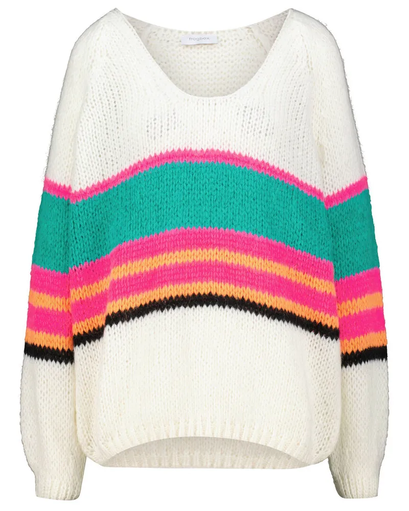 Frogbox Damen Pullover CINDY Mehrfarbig