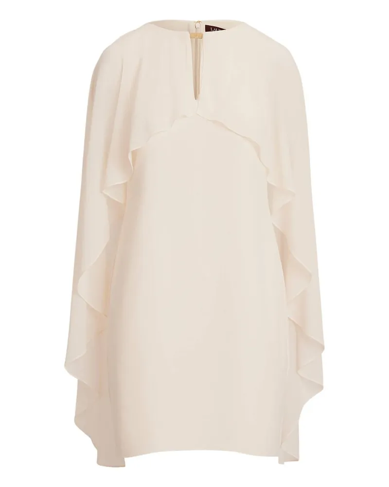 Ralph Lauren Damen Cocktailkleid Offwhite
