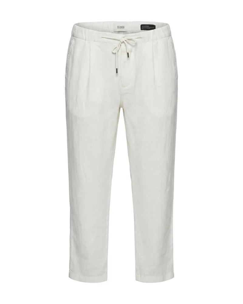 Closed Herren Leinenhose VIGO Tapered Offwhite