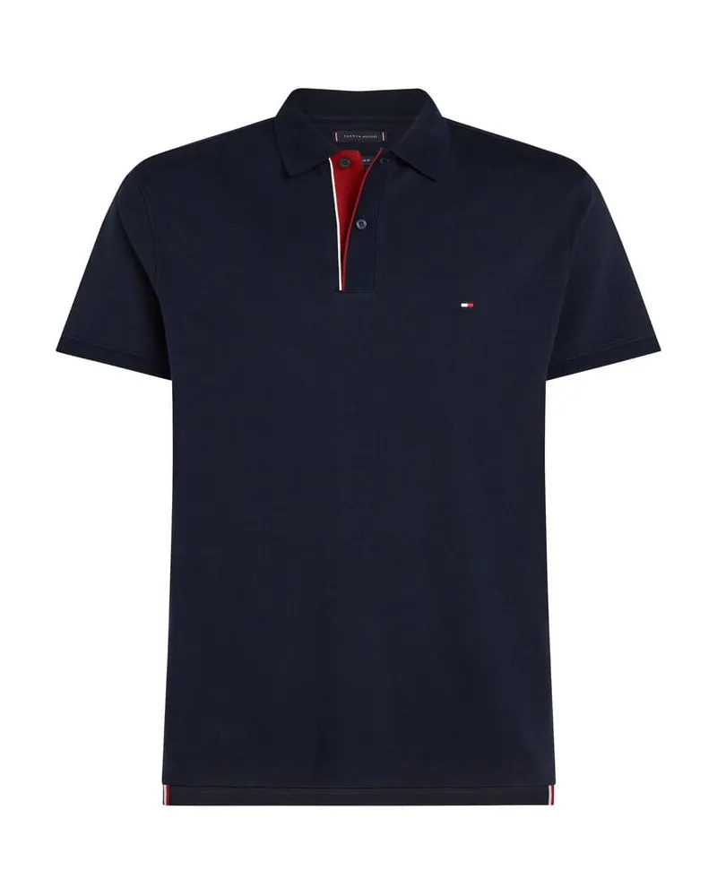 Tommy Hilfiger Herren Poloshirt Regular Fit Kurzarm Marine