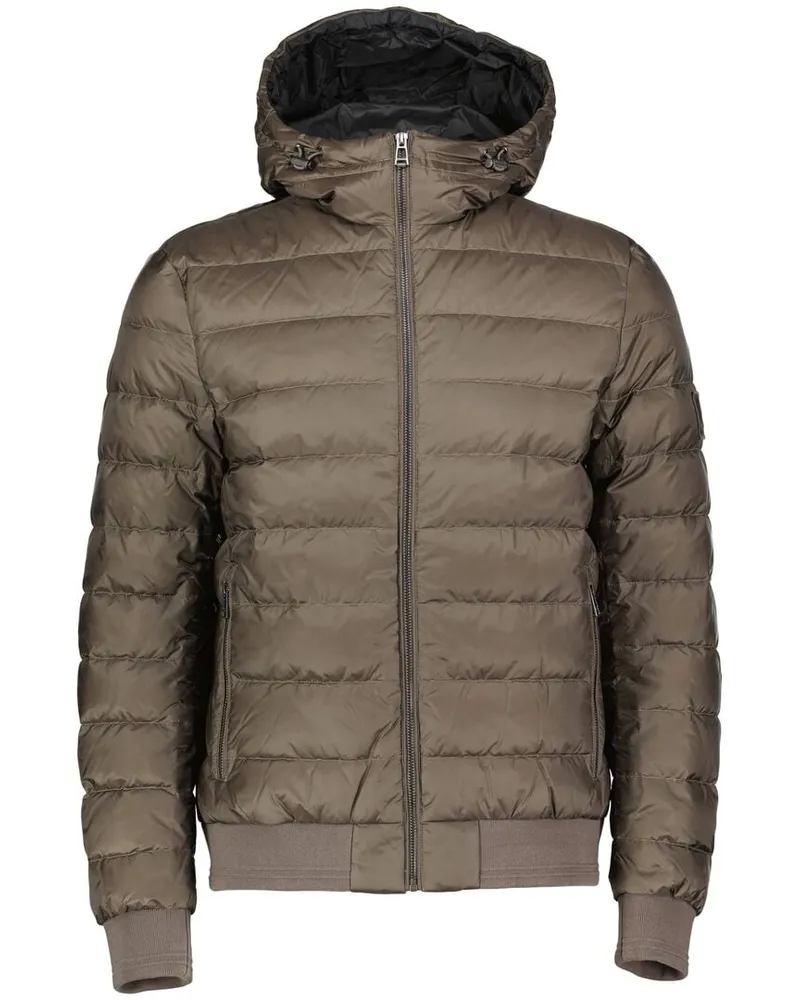 Belstaff Herren Daunenjacke mit Kapuze CONTROL JACKET Taupe