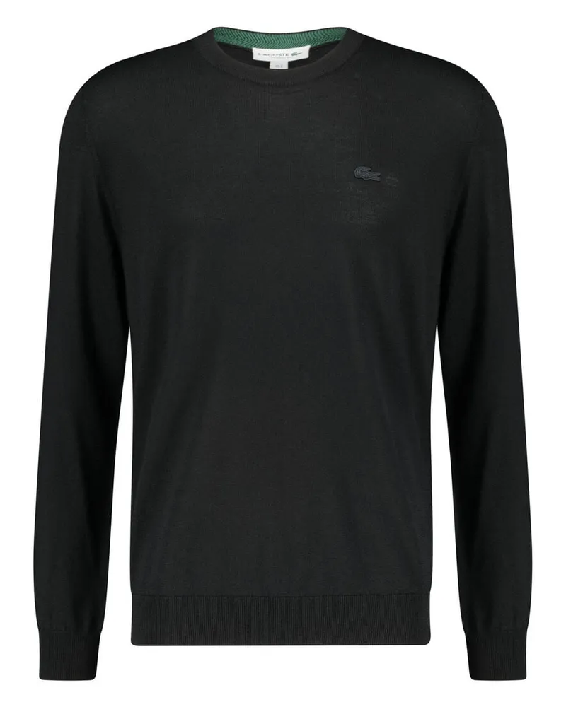 Lacoste Herren Strickpullover Schwarz