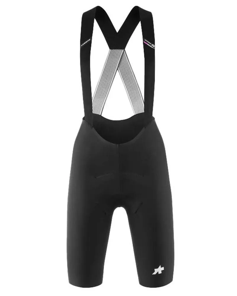 ASSOS Damen Radhose DYORA R BIB SHORTS S11 racingFit aus Polyamid-Elasthan-Mix Schwarz