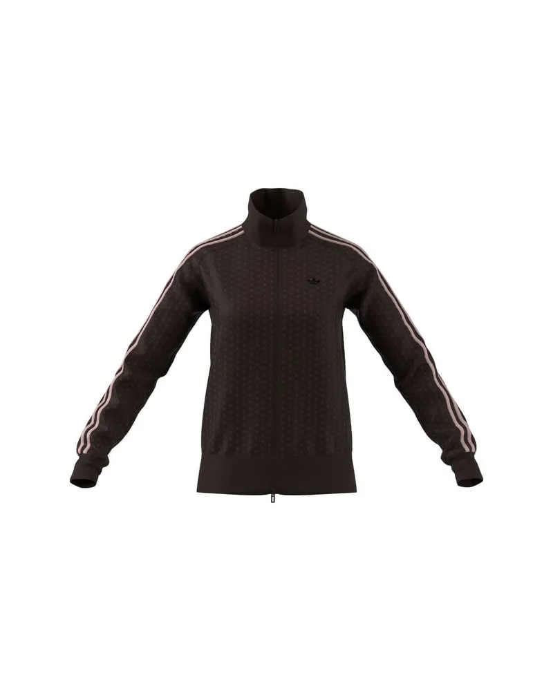 adidas Damen Trainingsjacke CROCHET TT Braun