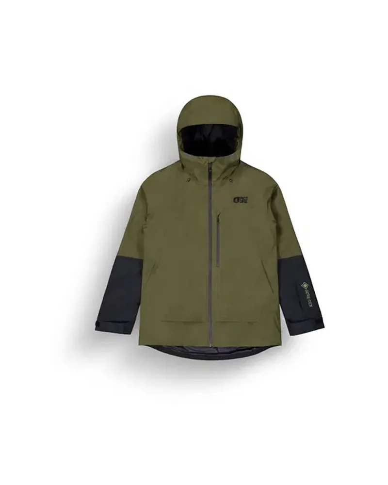 Picture Herren Jacke aus recyceltem Polyester MEREPI GORE TEX JKT Grün