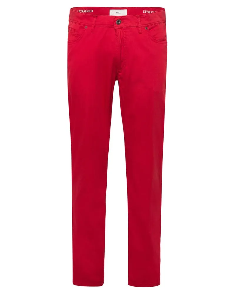 Brax Herren Hose STYLE.CADIZ U Straight Fit Rot