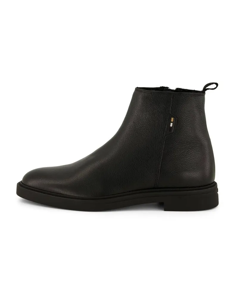 HUGO BOSS Herren Boots CALEV Schwarz