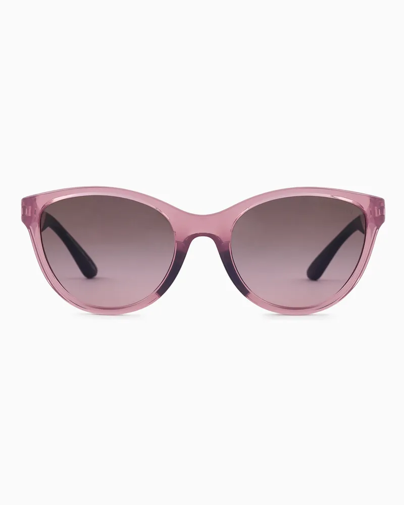 Emporio Armani Cat-Eye-Sonnenbrille für Mädchen Pink