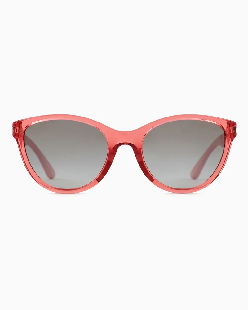 Emporio Armani Cat-Eye-Sonnenbrille für Mädchen Pink
