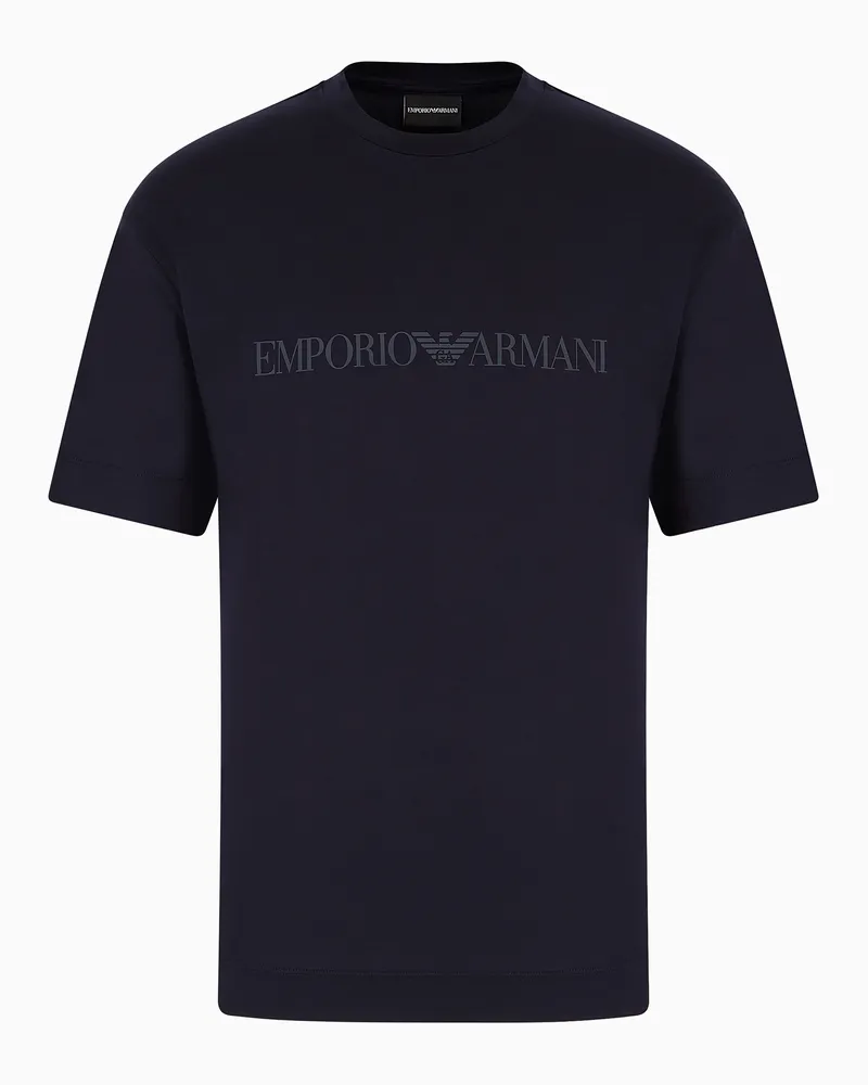 Emporio Armani Regular Fit T-Shirts Blau