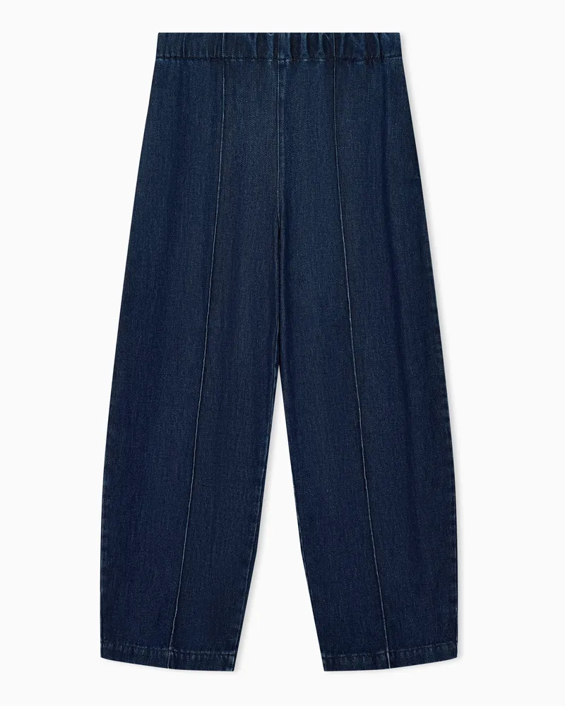 Emporio Armani Lässige Hose Blau