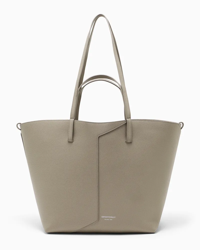 Emporio Armani Shopper aus Leder Emporio Armani 1981 Beige