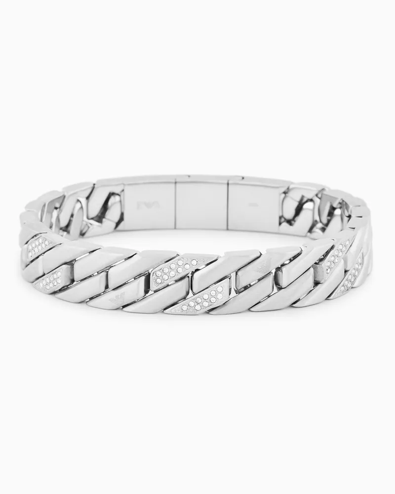 Emporio Armani Kettenarmband aus Edelstahl Mehrfarbig