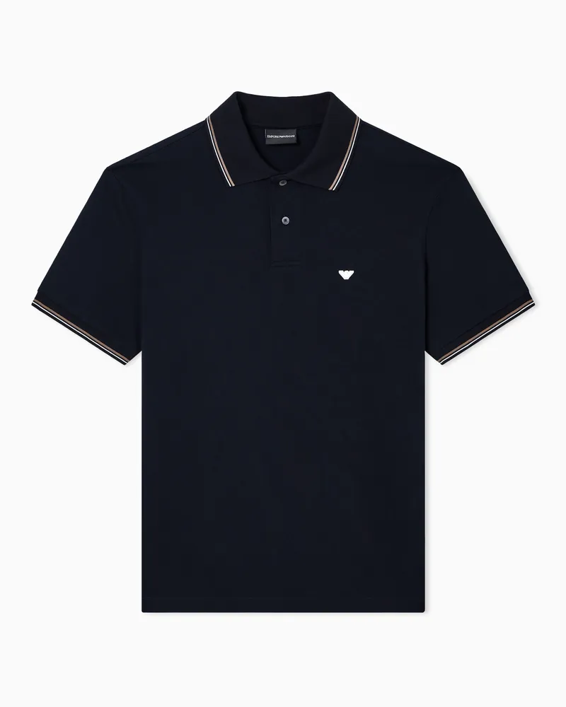 Emporio Armani Poloshirts Marineblau