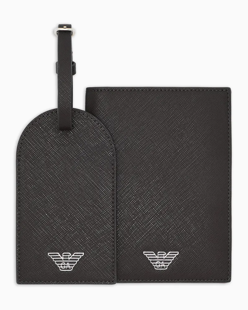 Emporio Armani Portemonnaies Grau