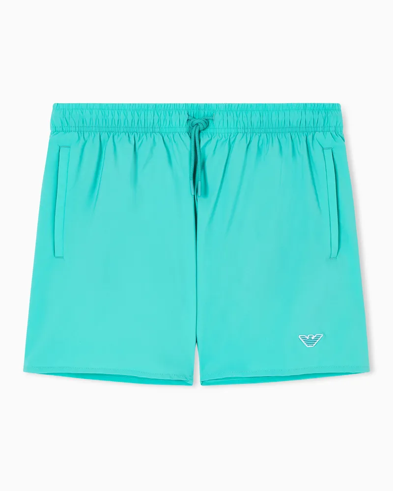 Emporio Armani Essential Badeshorts Grün