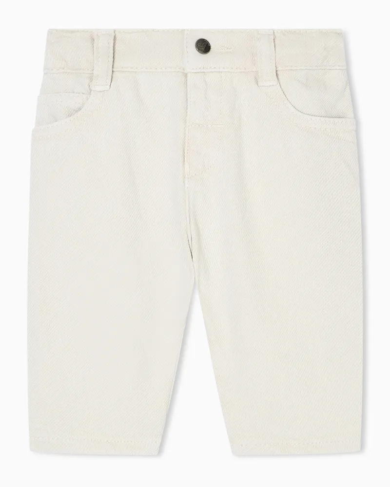 Emporio Armani Drillich-Jeans Beige