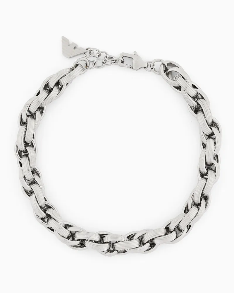 Emporio Armani Gliederarmband aus Edelstahl Mehrfarbig