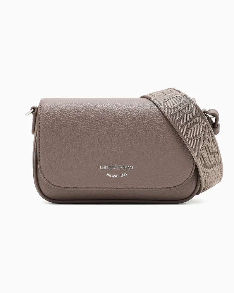 Emporio Armani Minitasche mit Hirsch-Print Kamel