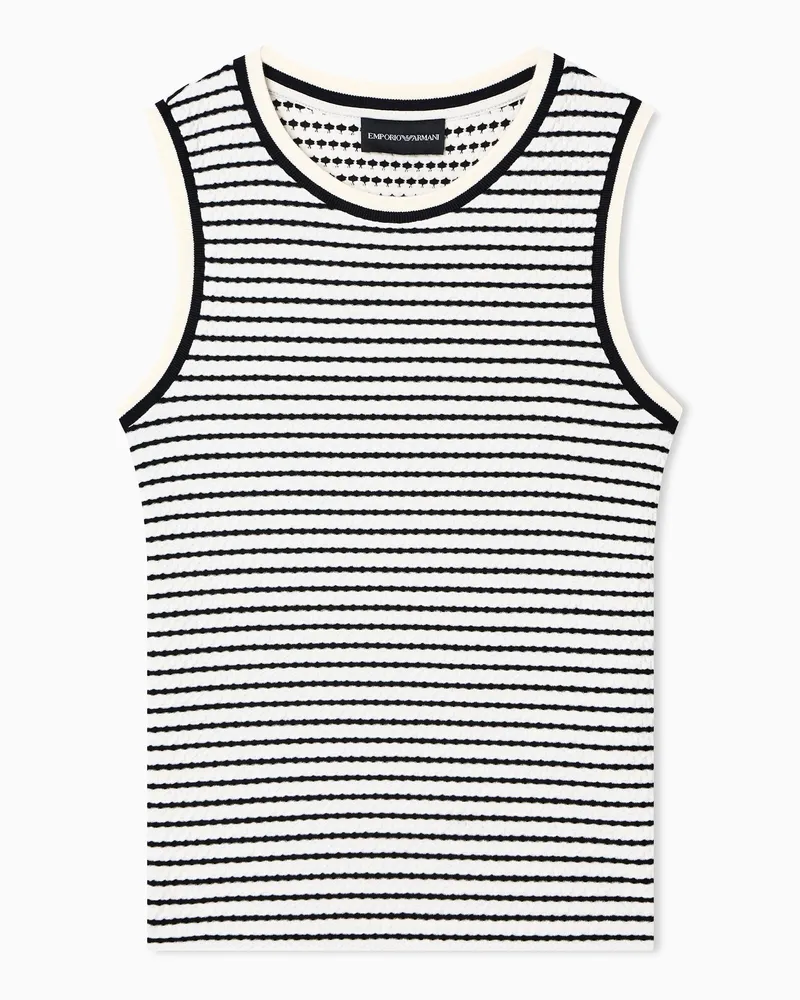 Emporio Armani Tanktops Weiß