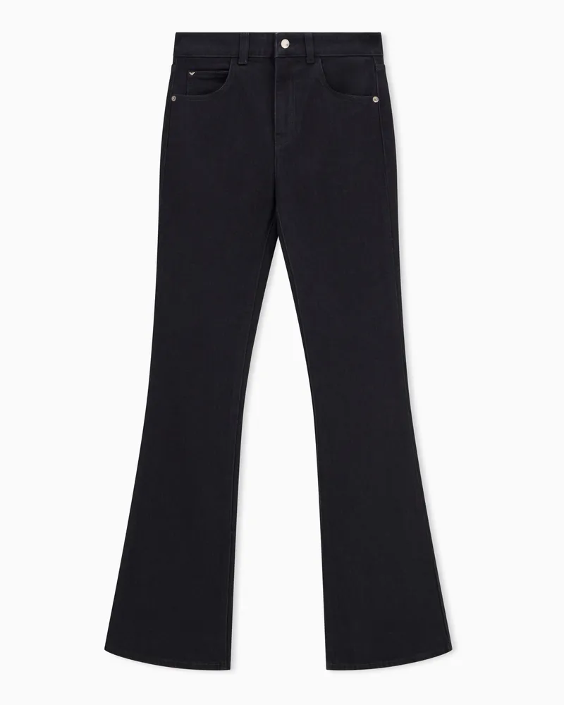 Emporio Armani Comfort-denim Jeans j47 mit ausgestelltem Bein Essential Schwarz