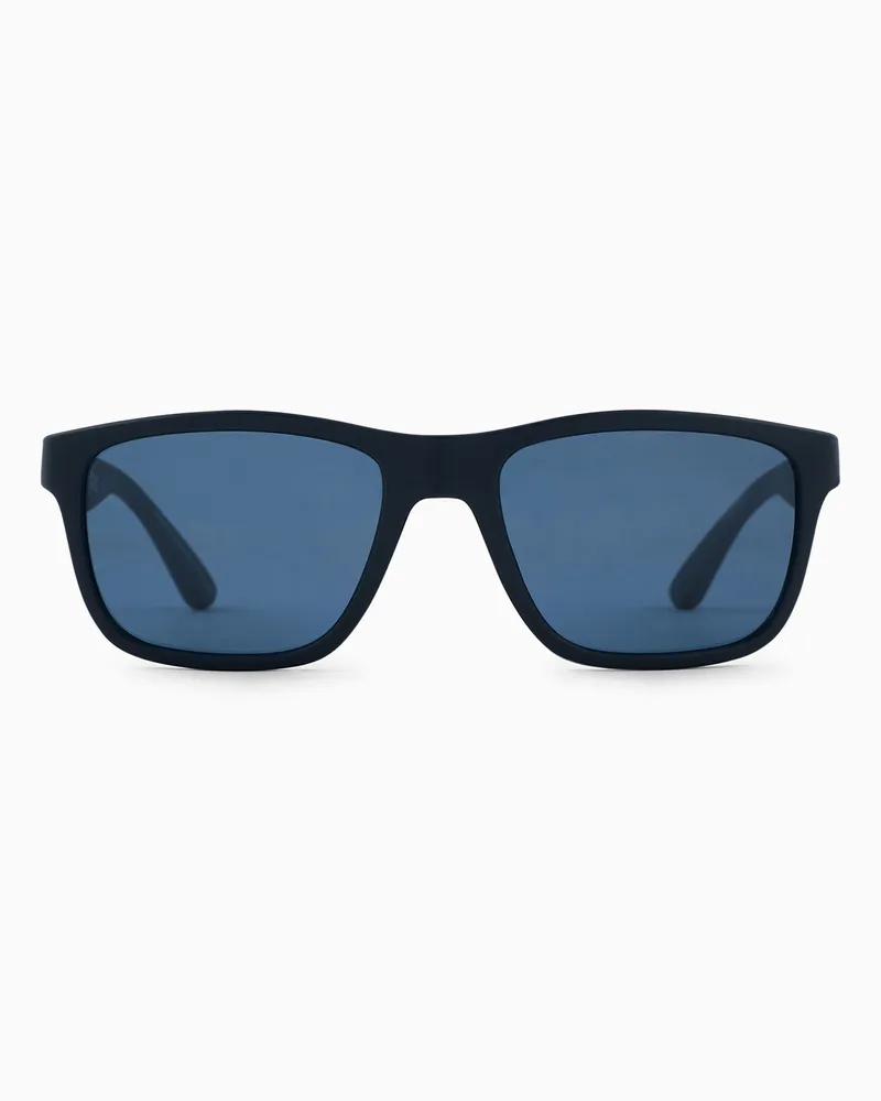 Emporio Armani Rechteckige Sonnenbrille für Kinder 