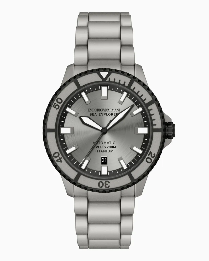 Emporio Armani Sea Explorer Automatikuhr Mehrfarbig
