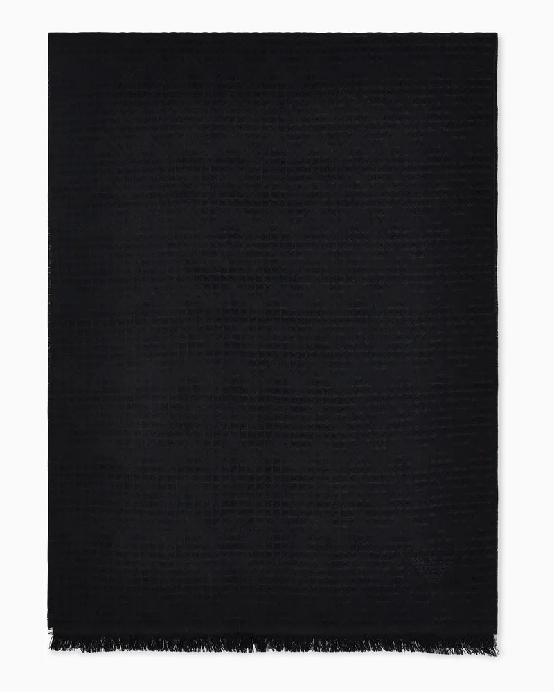 Emporio Armani Schals Schwarz