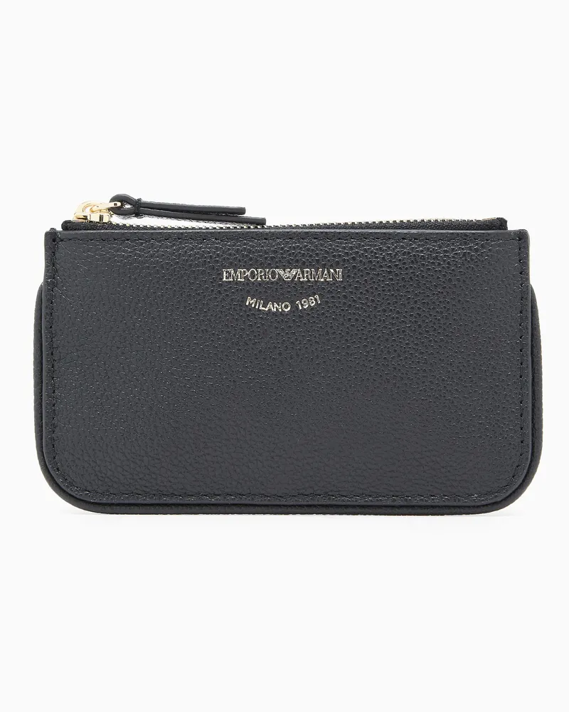 Emporio Armani Kleine Geldbörsen Schwarz