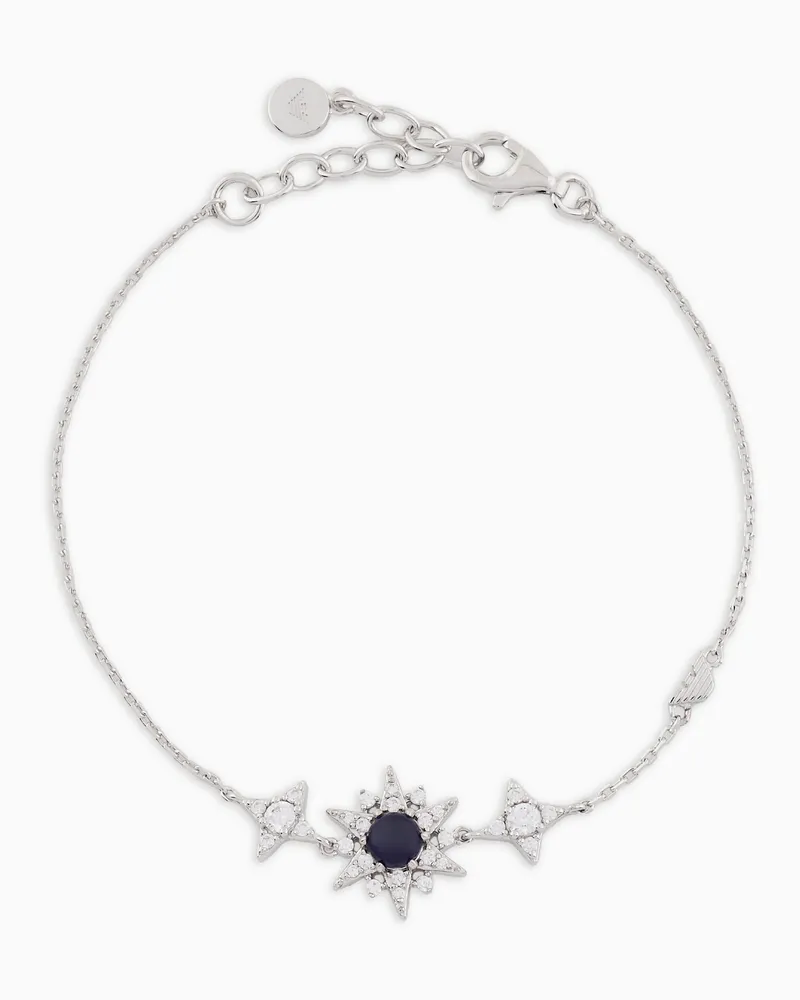Emporio Armani Armband mit Kettengliedern aus Sterlingsilber Mehrfarbig